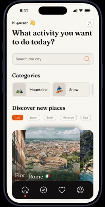 Romly discovery screen