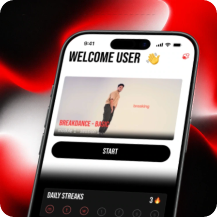 Fitness app design