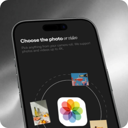 Photo library app design