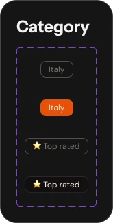 Romly category controls