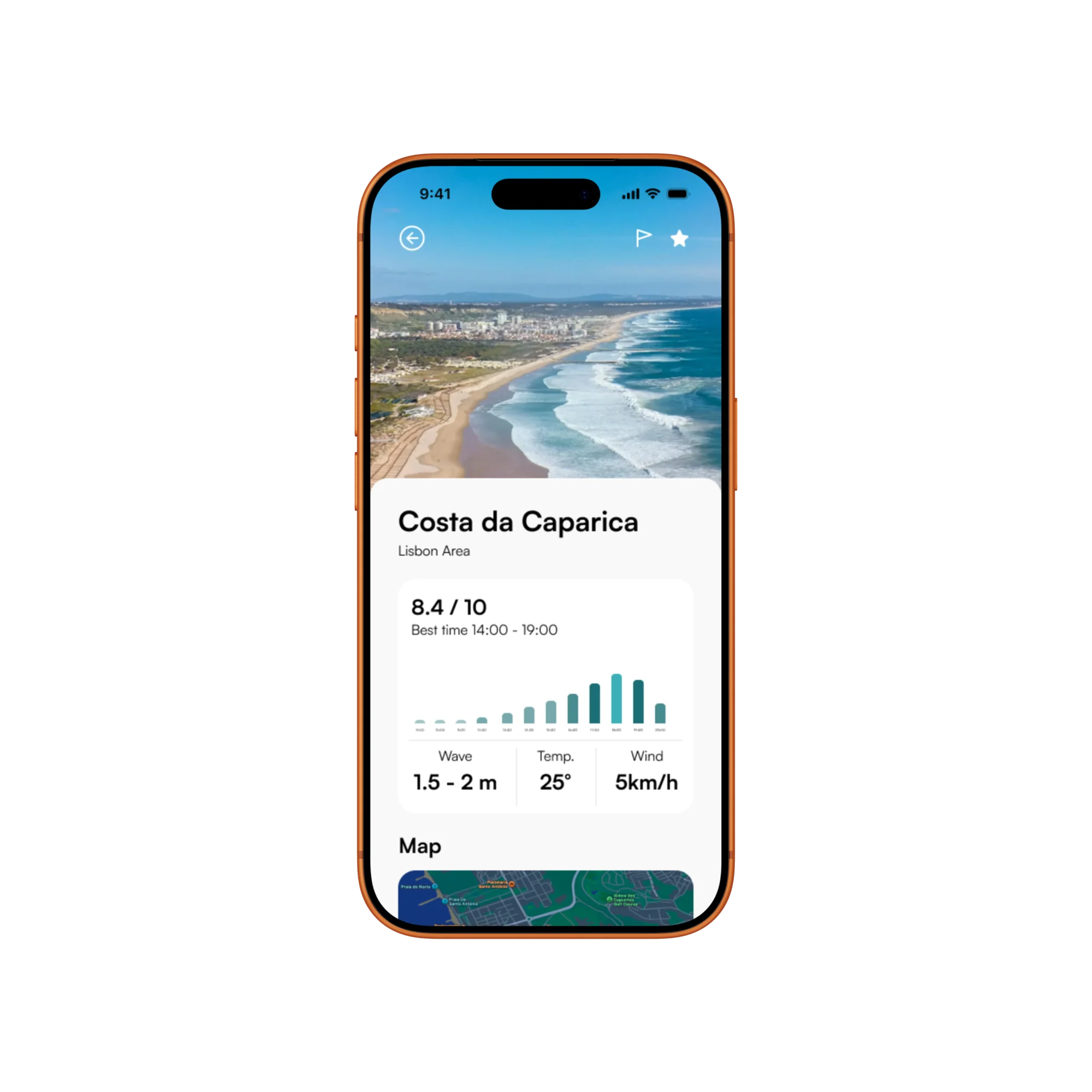 SurfWise account and location setup